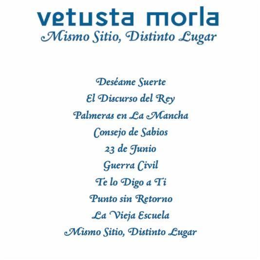 Las canciones del nuevo disco de Vetusta Morla.